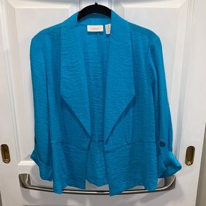 Women's Turquoise Chico's Summer Jacket